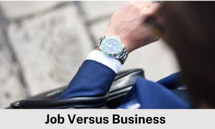 job-versus-business